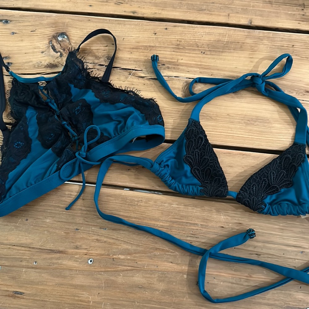 Bundle 2 Swim tops size small
